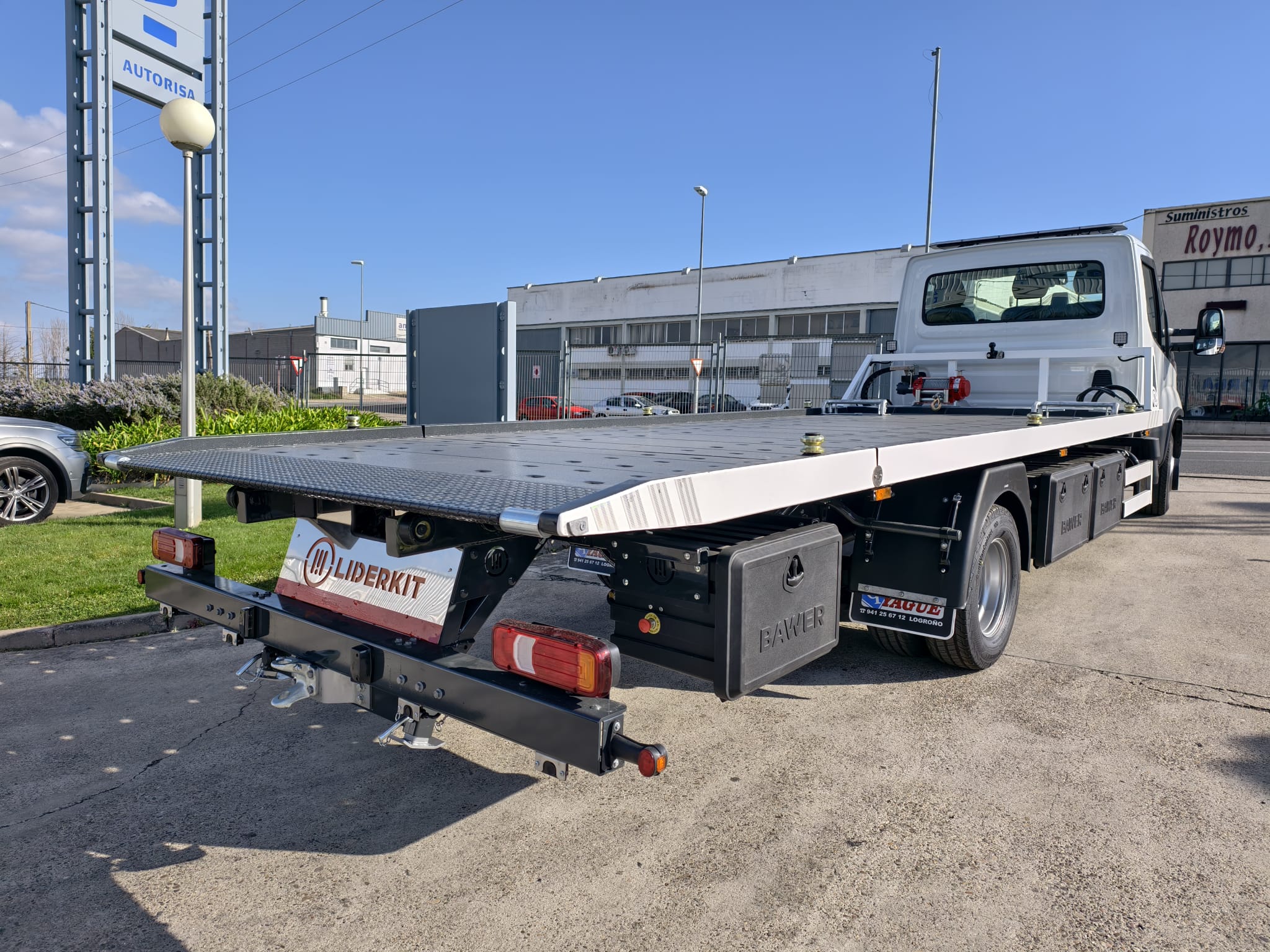 Iveco grúa portacoches